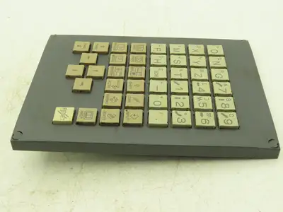 Fanuc A02B-0323-C120#M MDI Unit Operator Interface Control Panel Keypad 44-Key