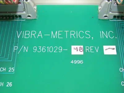Vibra Metrics SB-48WP 48 Channel Switch Control Box W/Two Inputs