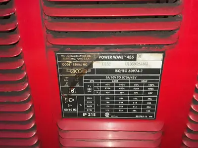 Used LINCOLN ELECTRIC POWERWAVE455M Arc Welders Ohio US | HGR 24 #1405108