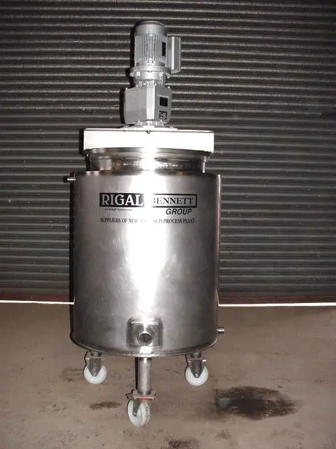225L S/S Electrically Heated Jacketed CookerTank
