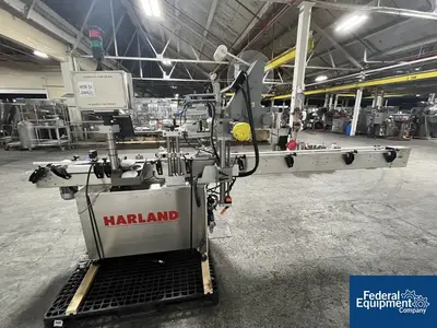 USED HARLAND OF AMERICA Harland Top Labeler, Model Comet Mark 5