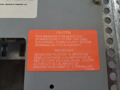 Used 2002 CUTLER-HAMMER POW-R-LINE 1A Switchgears British Columbia CA | Lenmark #913812