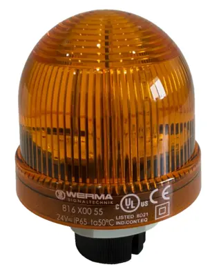 NEW WERMA 816 300 55 SIGNAL BEACON 24VAC/DC 816 X00 55 81630055
