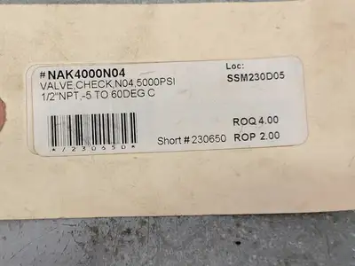 USED SMC NAK-4000-N04