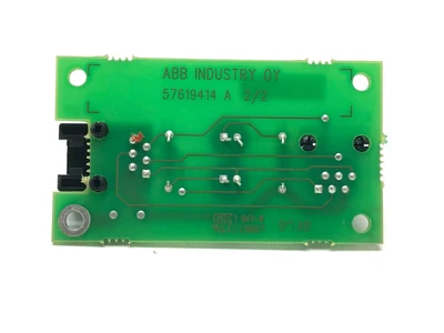 57619414 A 1/2 | ABB  Interface Inverter Board - For Parts Or Not Working