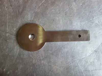 3/4" Paddle Orifice Plate Inlet 0.375"