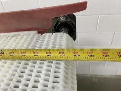 8.5' Long Modular Belt Conveyor