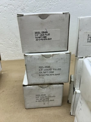 42 QTY! BULK LOT- Gauges NIB See Photos For Sizes And P/N's