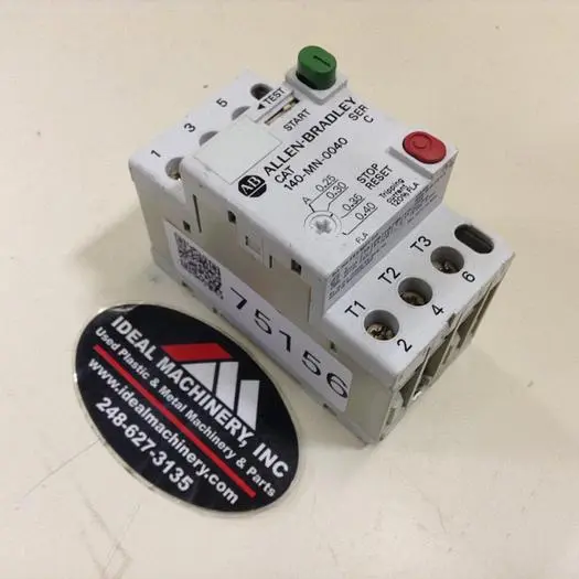 Used ALLEN BRADLEY 140-MN-0040 SER C Starters Michigan US | Ideal Machinery #576162
