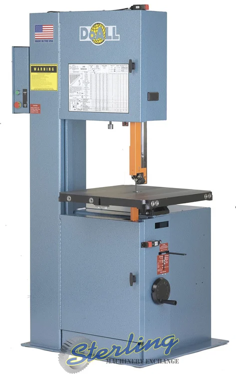 New | in-Stock DOALL 2013-V3 Vertical Band Saws California US | Sterling Machinery Exchange #1466010