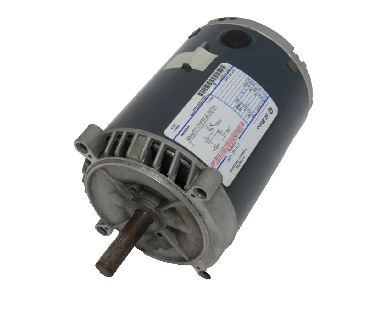 NEW GE H287 MOTOR 1/8HP 115V 1140 RPM