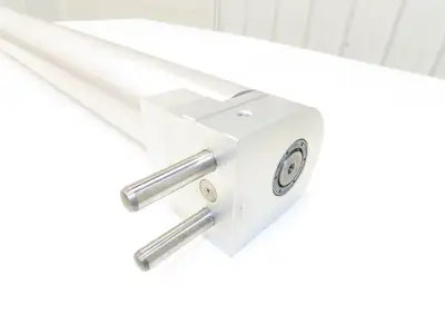 Wipotec OCS BB900-DB Aluminum Roller Pulley for Checkweigher Belt Conveyor 39"W