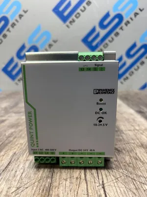 Used PHOENIX CONTACT QUINT-PS/3AC/24DC/40 DIN Rail Power Supplies South Carolina US | ESS Industrial Equipment Sales #1224899