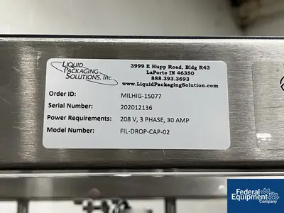 USED Liquid Packaging Solutions Liquid Packaging Solutions Eyedrop Filling Line
