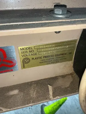 USED PLASTIC PROCESS EQUIPMENT INC ICB1206