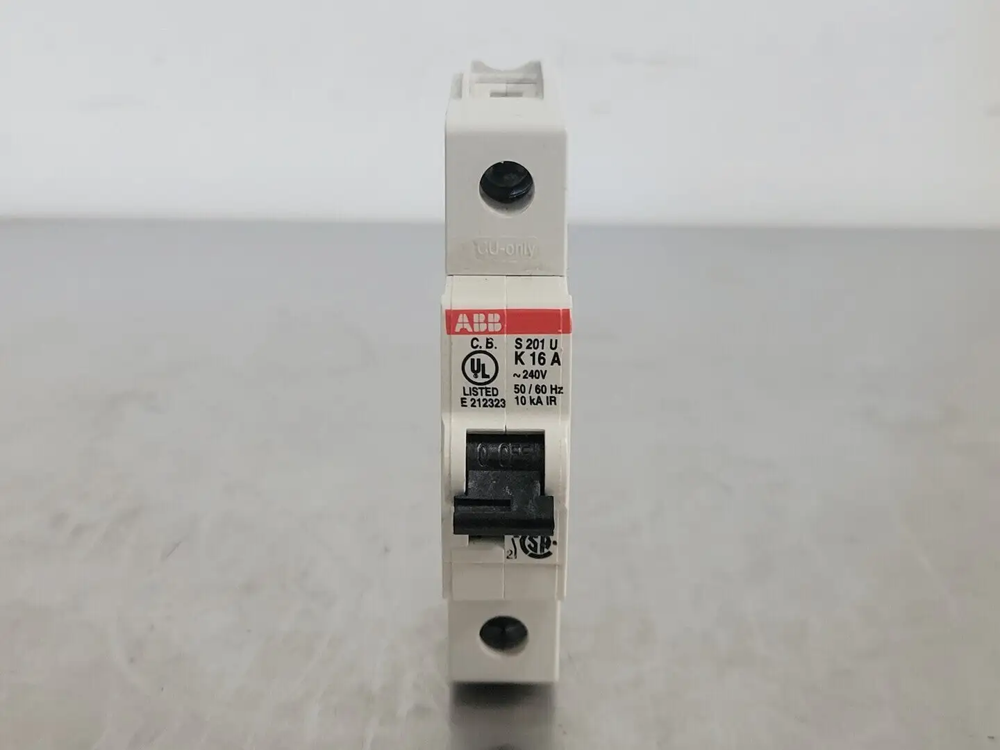 USED ABB S201U-K16