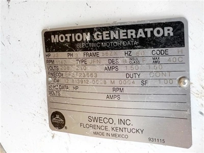 Used SWECO _UNKNOWN_ Sweco Screens Connecticut US | DMC Industries #1282004