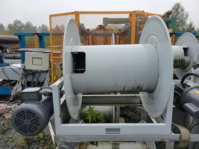 Electric Hose Reel w/ Motor & Speed Reducer