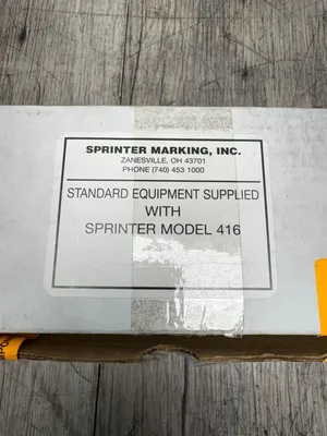 SPRINTER MARKING, INC. 416 Electrical/PLC/Automation | ESS Industrial Equipment Sales (9)