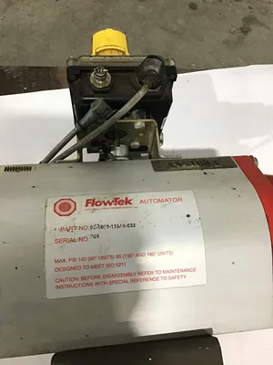 Flow-Tek 00-1603-113A0-532 Pneumatic Ball Valve Assembly