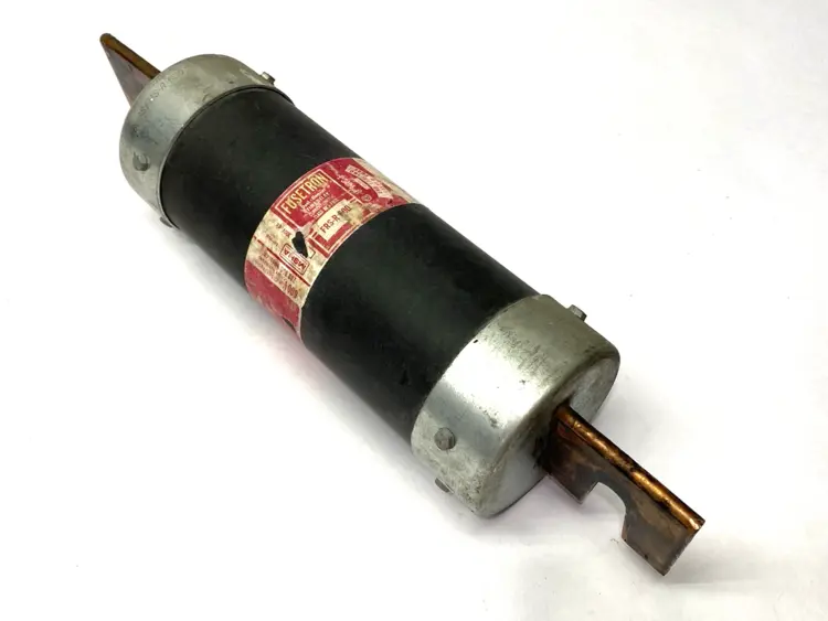 Used BUSSMANN FUSETRON DUAL ELEMENT TIME-DELAY FUSE CLASS RK5 600V 600A Fuses | Maverick Industrial Sales #1105168