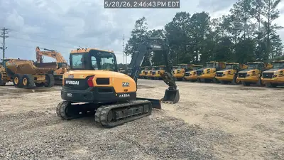 Used 2025 HYUNDAI HX85A Crawler Excavators North Carolina US | National Equipment Dealers #1422231