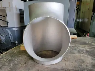 8", Equal-Tee, Butt Weld, WP-S
