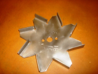 S/S Turbine Disc 125Mm