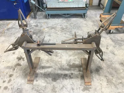 Used Harper Double Reel Decoiler and Vane Machine