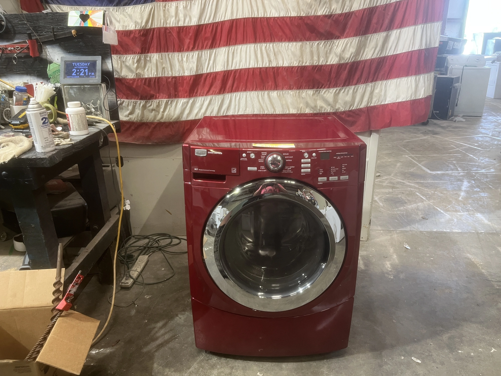 Used MAYTAG 3000 SERIES FRONT LOAD WASHER Washers Michigan US | Miedema Asset Management Group #1413833
