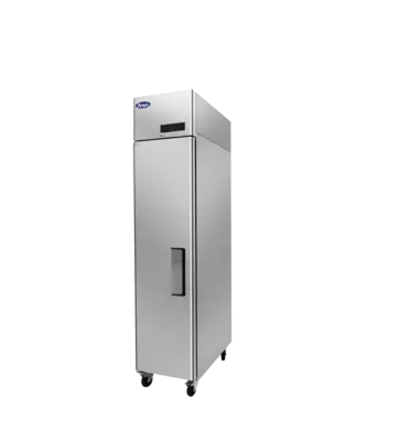 New | in-Stock Atosa New Atosa MBF15RSGRL Top Mount Slim One (1) Door Reach-In Refrigerator (Left-Hinged) Refrigerators Illinois US | Falcon Restaurant Supply #1375571