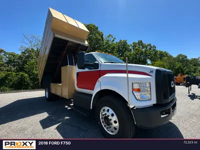 Used 2018 FORD F750 Dump trucks New Jersey US | Proxy Equipment #1388845