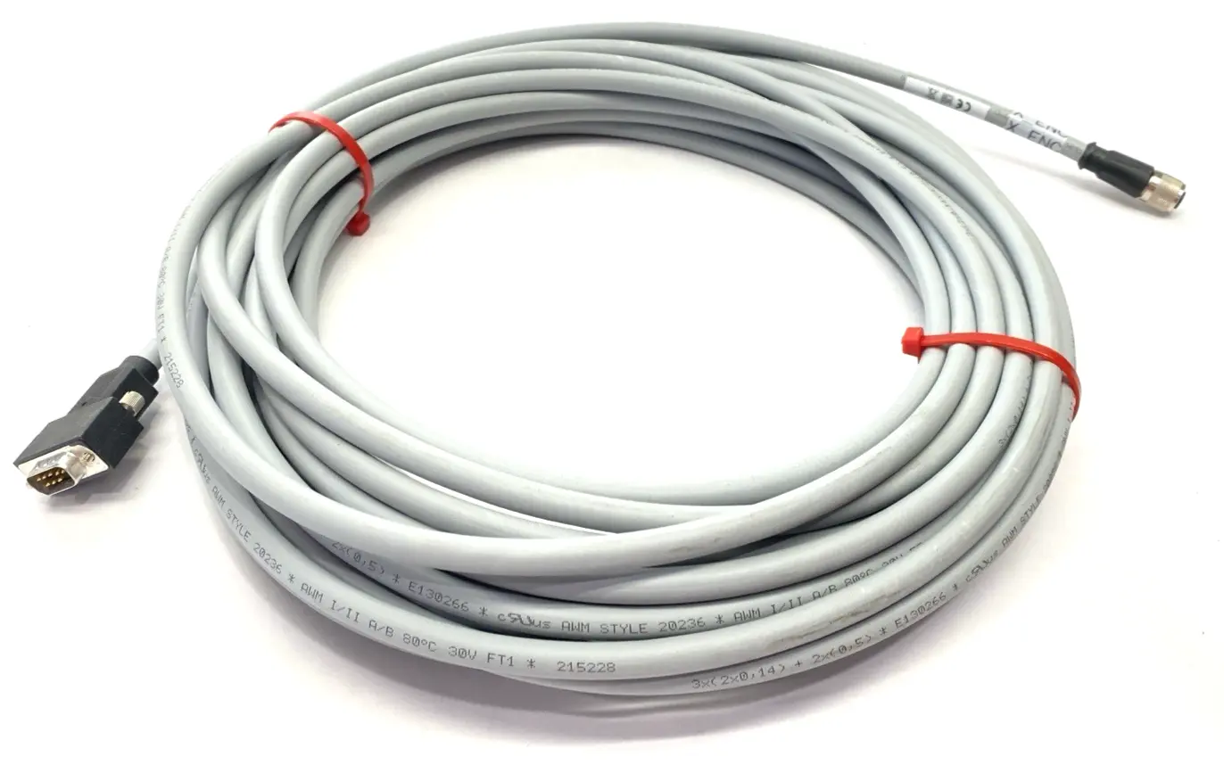 New | in-Stock Festo Encoder Cable 15m 1599107 Cable & Wire Michigan US | Maverick Industrial Sales #1392910