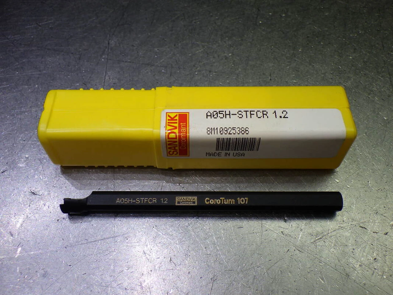 Sandvik 10.5mm Coolant Thru Boring Bar 5/16" Shank A05H-STFCR 1.2 (LOC2686B)