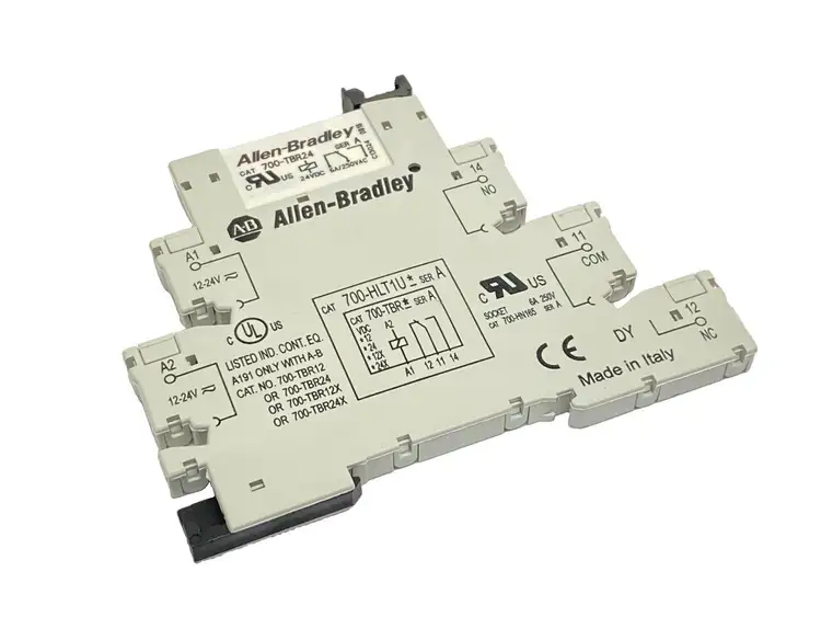Used Allen-Bradley Ser A Terminal Block Relay Module 6A 250VAC 24VDC Terminal Blocks Michigan US | Maverick Industrial Sales #1389651