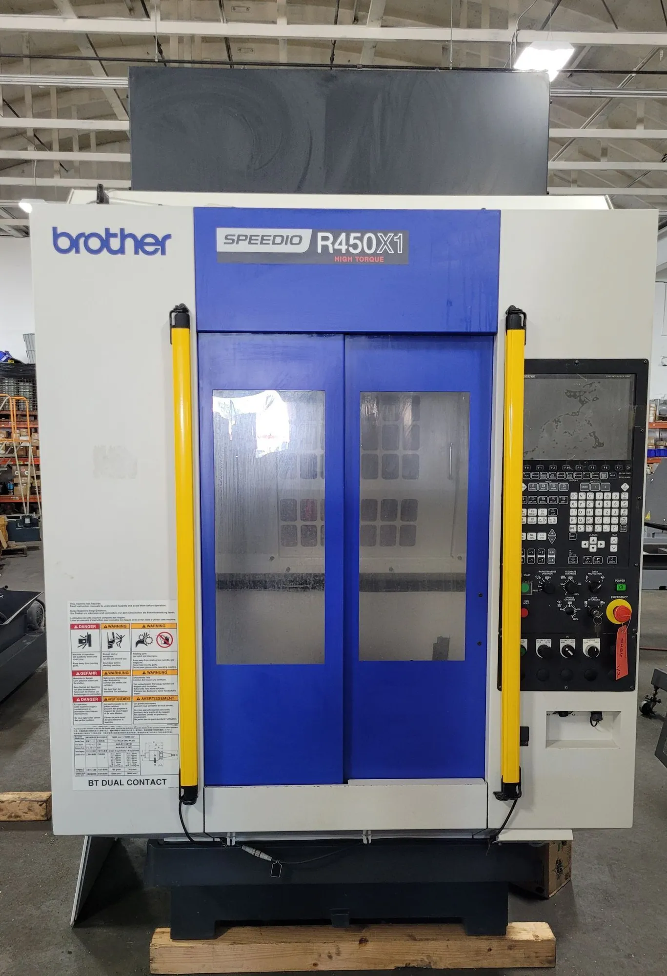 Used 2015 BROTHER SPEEDIO R450X1 Vertical Machining Centers Kentucky US | Machinery Central #1305587