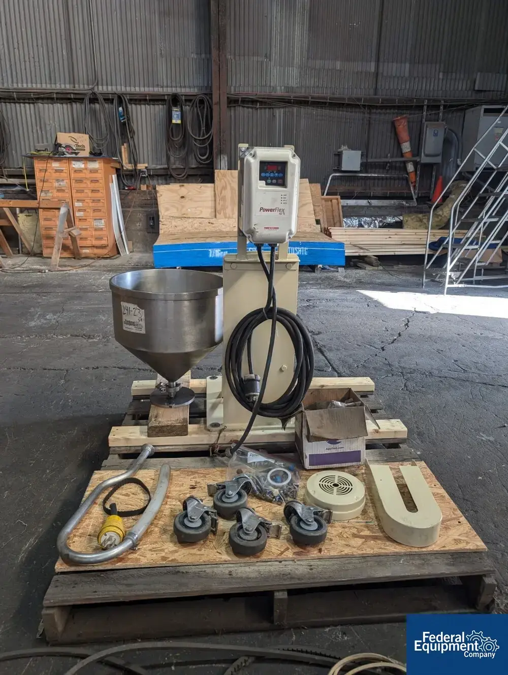 USED Greerco Greerco Colloid Mill, Model W250VB, S/S