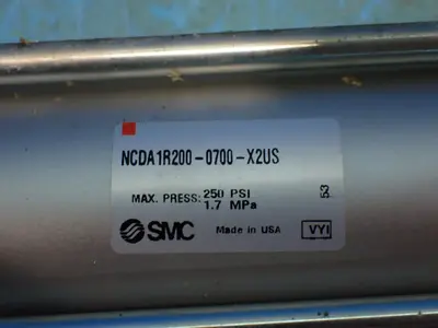 Smc  250psi Pneumatic Cylinders.