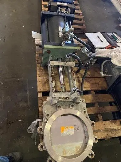 USED WEY PNEUMATIC KNIFE  GATE VALVE