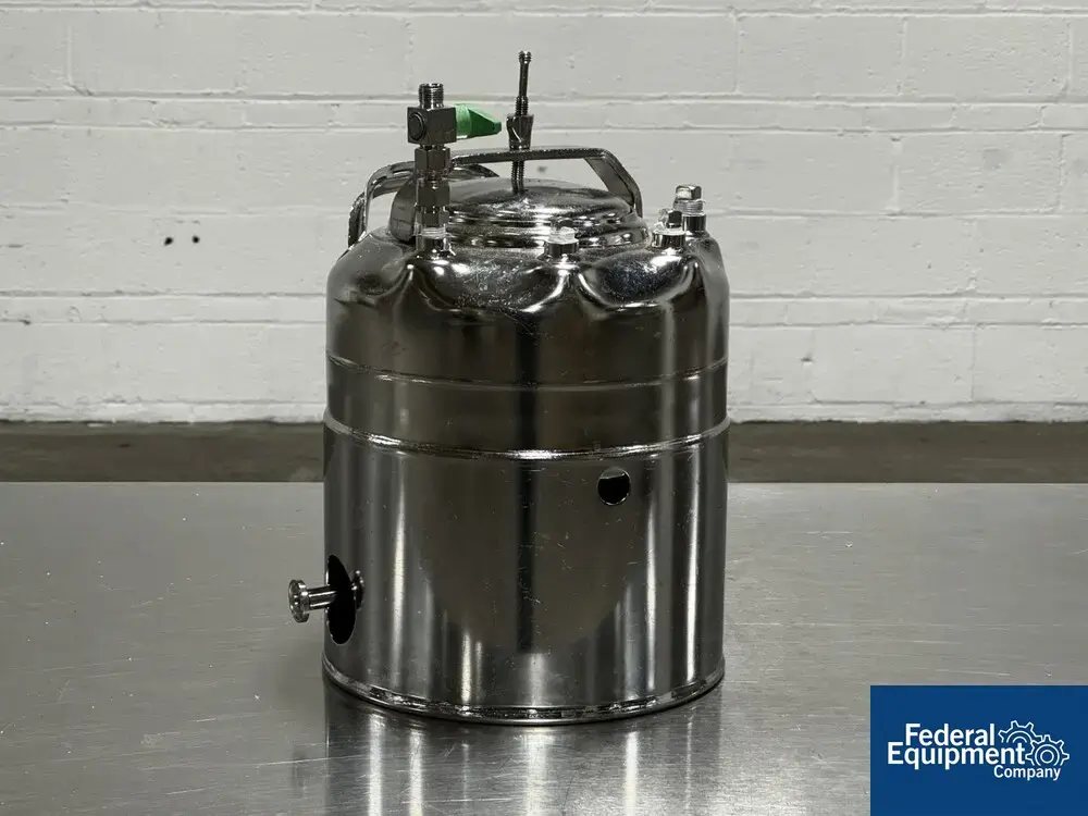 USED Alloy Products 1 Gal Alloy Products Carboy, 316 S/S