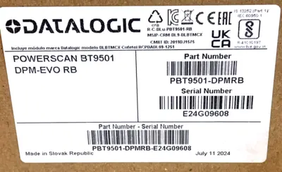 NEW DATALOGIC PBT9501-DPMRB POWERSCAN PBT9501DPMRB
