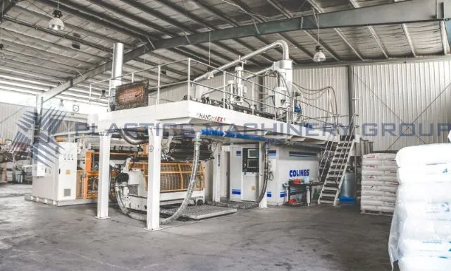 2013 Complete 1000mm Wide Colines Stretch Film Line
