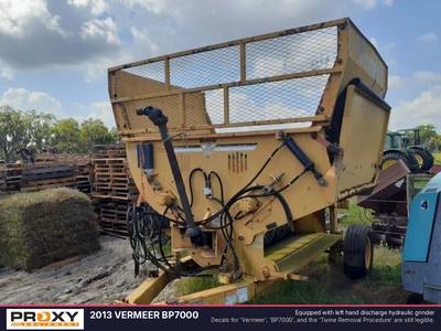Used 2013 VERMEER BP7000 Bale Choppers - Feeders Florida US | Proxy Equipment #1384942