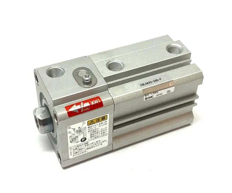 Used SMC AUTO SWEEP COMPACT LOCKING CYLINDER 32MM BORE 25MM STROKE Pneumatic Cylinders | Maverick Industrial Sales #1113788