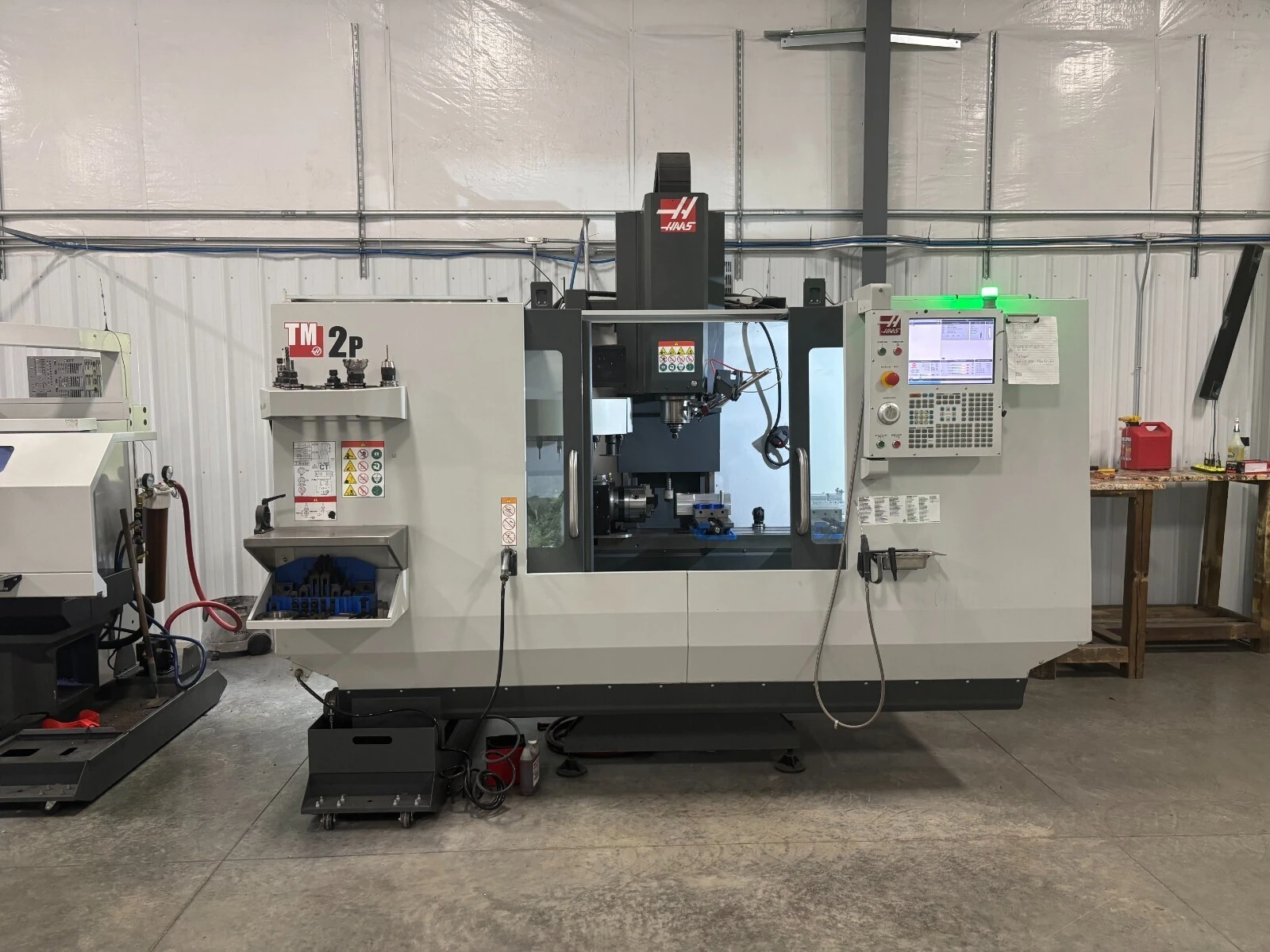 Used 2020 HAAS TM-2P Vertical Machining Centers Ohio US | Toolquip, Inc. #1275356