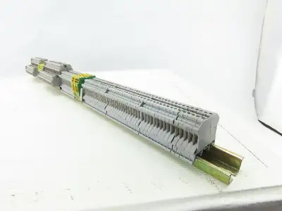 Connectwell CTS2.5UN Terminal Blocks 800V 32A 22-12 Awg DIN Rail Misc Lot of 107