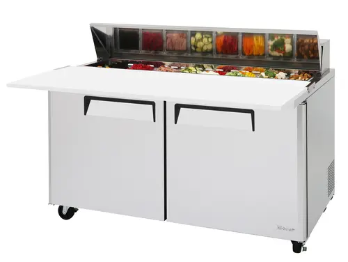 Turbo Air MST-60-16-N 60 1/4" M3 Series Sandwich/Salad Prep Table w/ Refrigerated Base, 115v