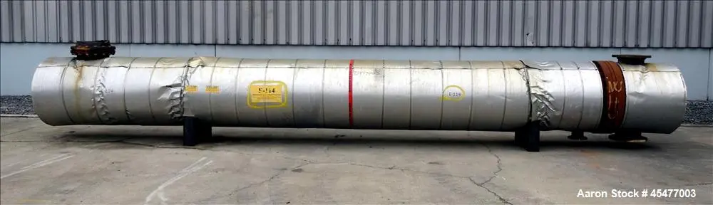 Used Heat Transfer Systems U-Tube Shell and Tube Heat Exchanger | 4,749 Sq Ft | High-Efficiency Industrial Unit