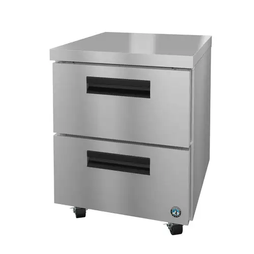 Hoshizaki UF27B-LPD2 27" Steelheart Undercounter Freezer w/ (1) Section & (2) Drawers, 115v
