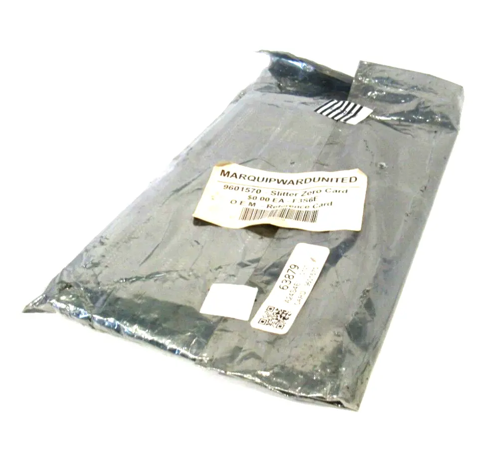 NEW MARQUIP 9601570 SLITTER ZERO CARD